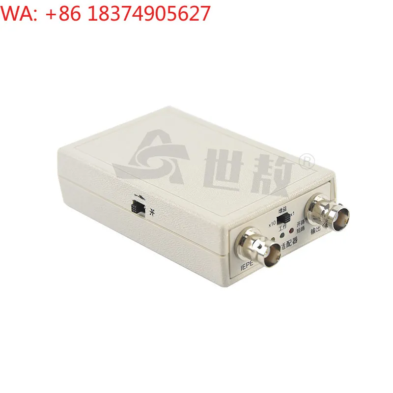 SAIE01 Constant Current Source Signal Generator IEPE/ICP Accelerometer Power Supply Adapter Conditioning Amplifier