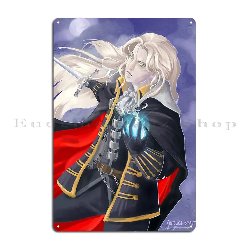 Alucard Metal Sign Poster Wall Cave Wall Decor Wall Decor Designs Club Tin Sign Poster