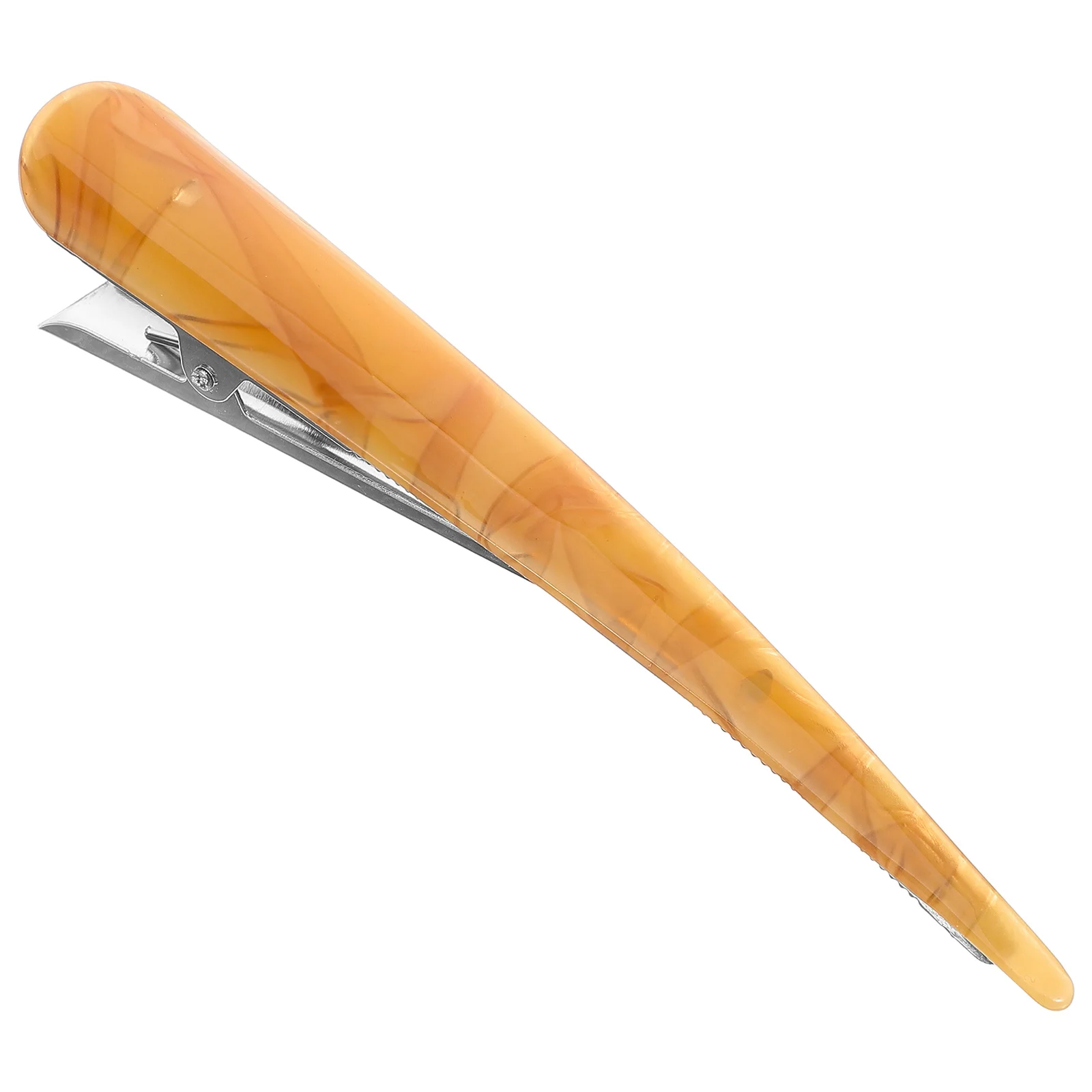 

1Pcs Duckbill Hair Clip Vintage Acetate Clip Chic Alligator Hairpin Fashion Hair Clamp for Festival Party Wear Duckbill Clamp