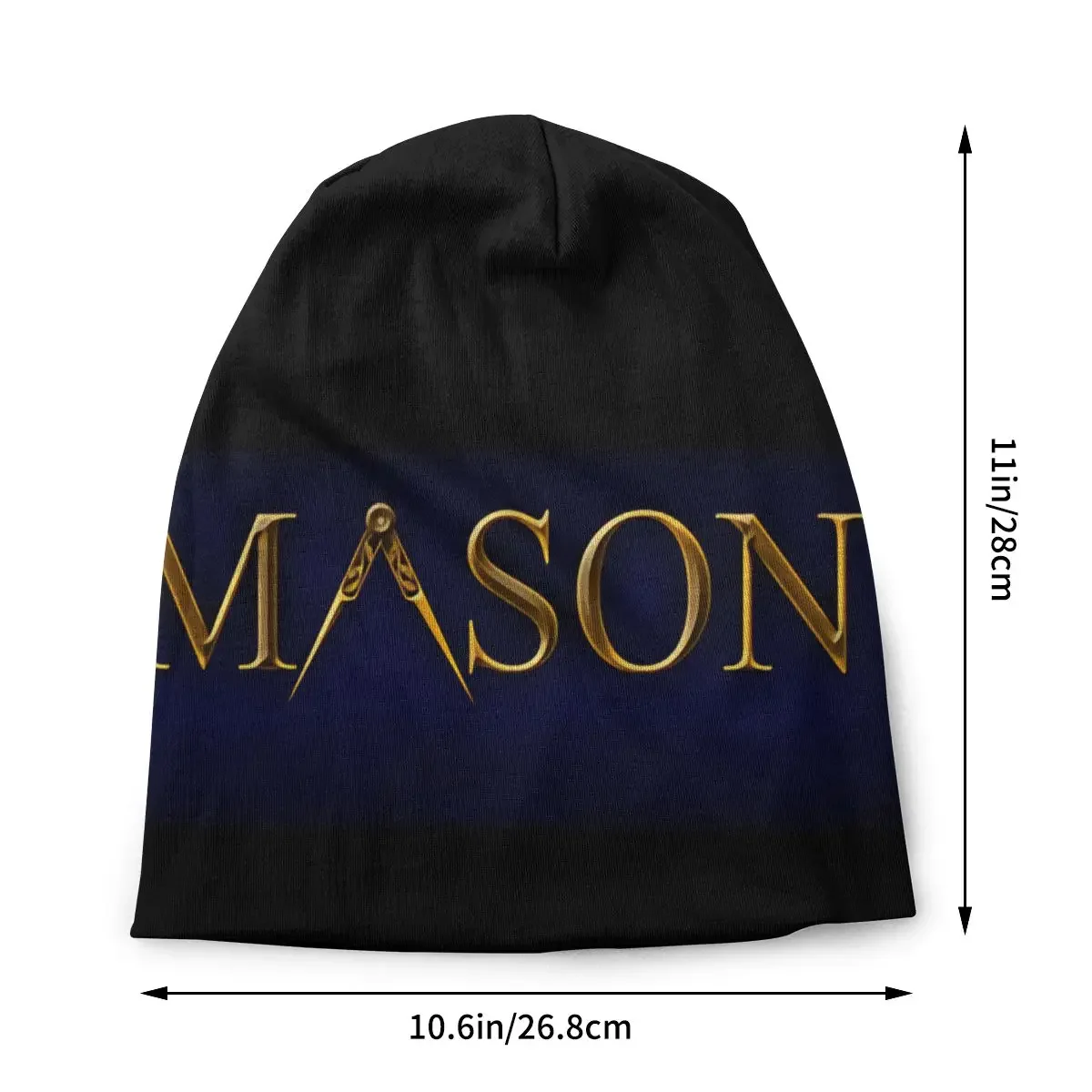 Freemason Masons Masonic Men Women Thin Beanies Cycling Ski Cap Skullies Bonnet Hat