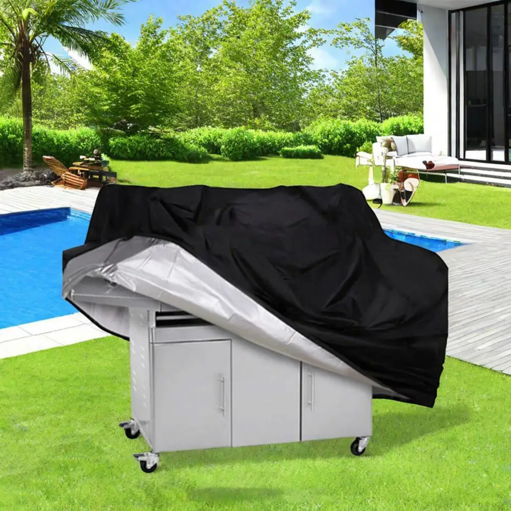 Waterproof Grill Cover Durable Three Layer Heavy Duty Grill Cover with Secure Buckle Closure for Reliable Outdoor Protection