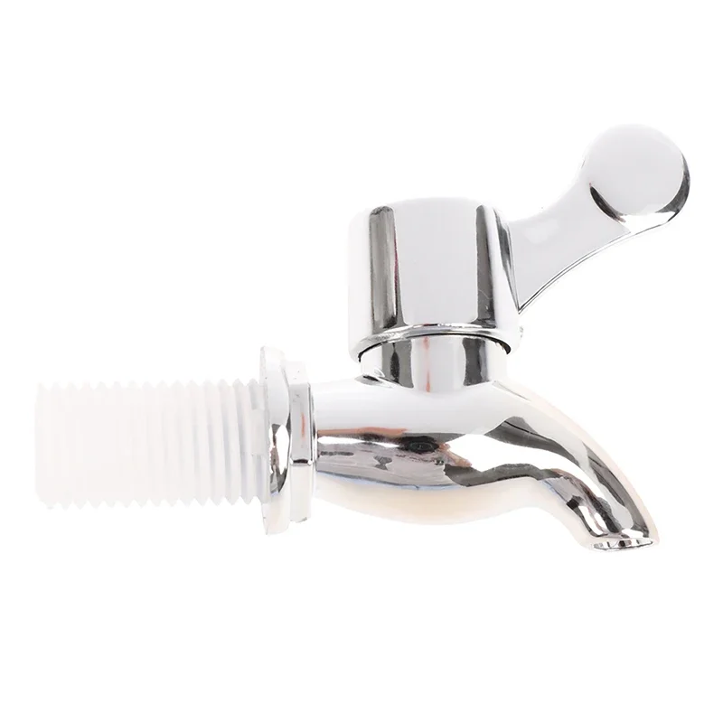 Anti-Clogging Electroplated Faucet with Ceramic Seal Switch Valve for Glass Wine Bottles - Wine Bottle Accessory