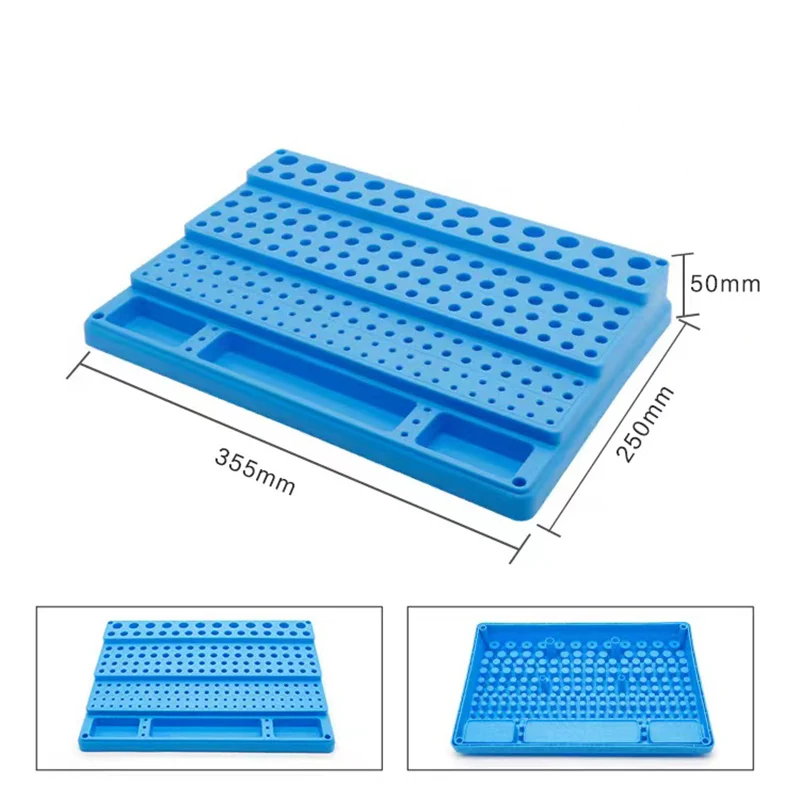 CNC Machining Center BT40 Tool Holder BT30 BT50 Storage Box Milling Cutter Case Hard Plastic Tool Holder Organizer