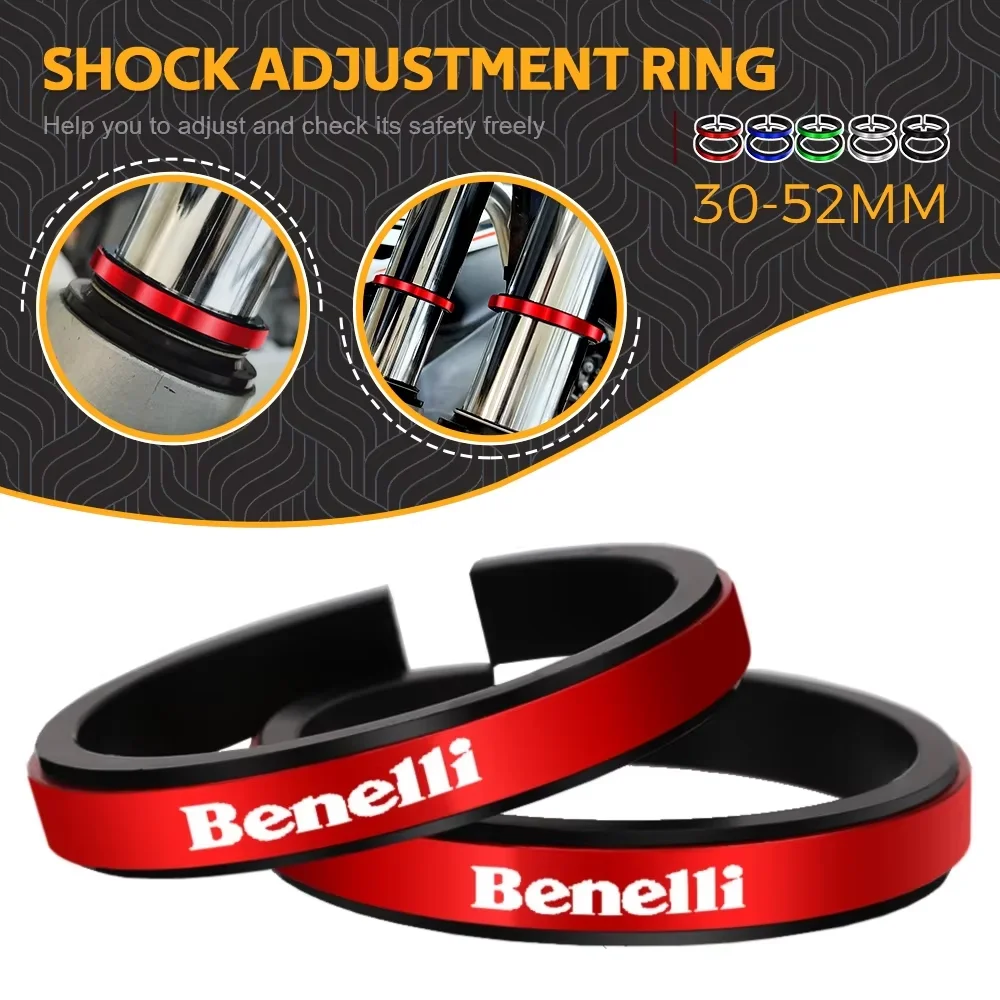 For BENELLI 502C 752S TRK 502 502X 702 251 Leoncino 500 250 TNT 125 300 600 Adjustment Shock Absorber Auxiliary Rubber Ring CNC 