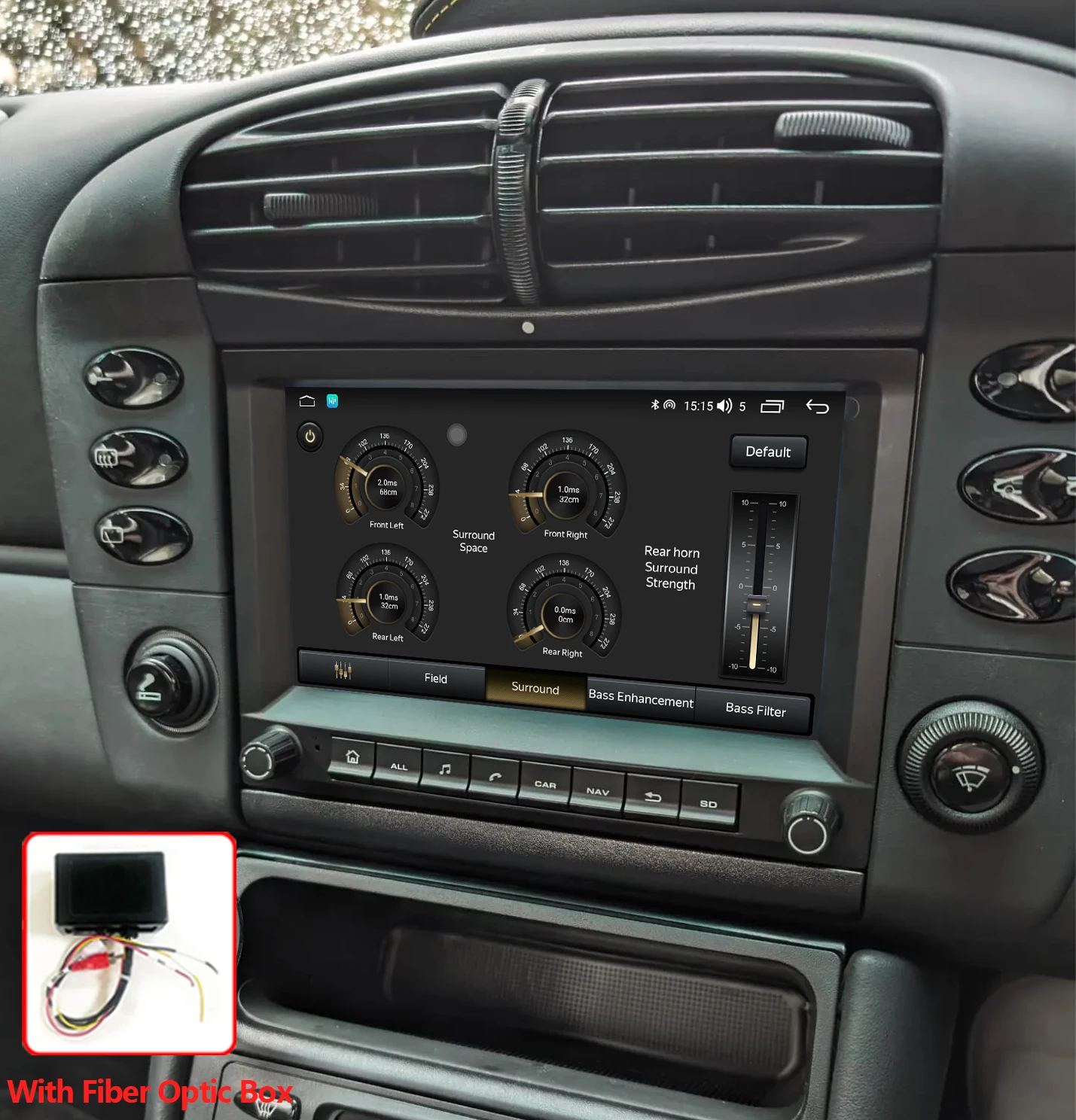 CHSTEK Autoradio Carplay für Porsche Cayman Cayenne 911 996 MK2 Boxster 997 2003–2009 4G Wireless GPS Bluetooth Android Upgrade