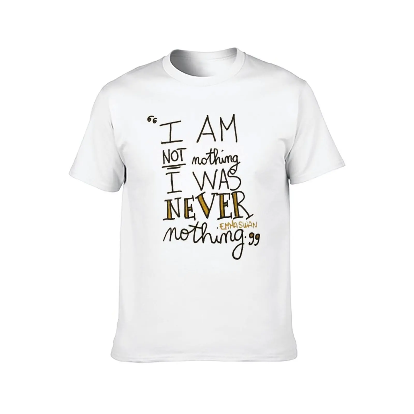 إيما سوان قوي تي شيرت رجل تي شيرت فاخر مضحك تي شيرت رجل تي شيرت