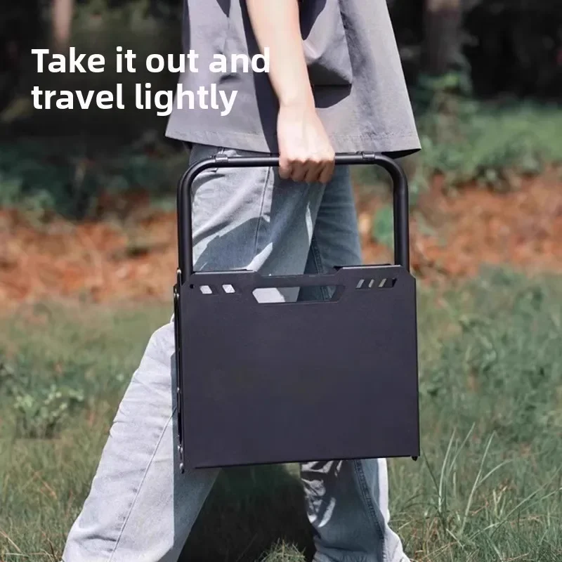 طاولة قابلة للطي في الهواء الطلق طاولة تخييم تكتيكية محمولة طاولة نزهة متعددة الوظائف طاولة تكتيكية خفيفة الوزن طاولة منتشرة #4