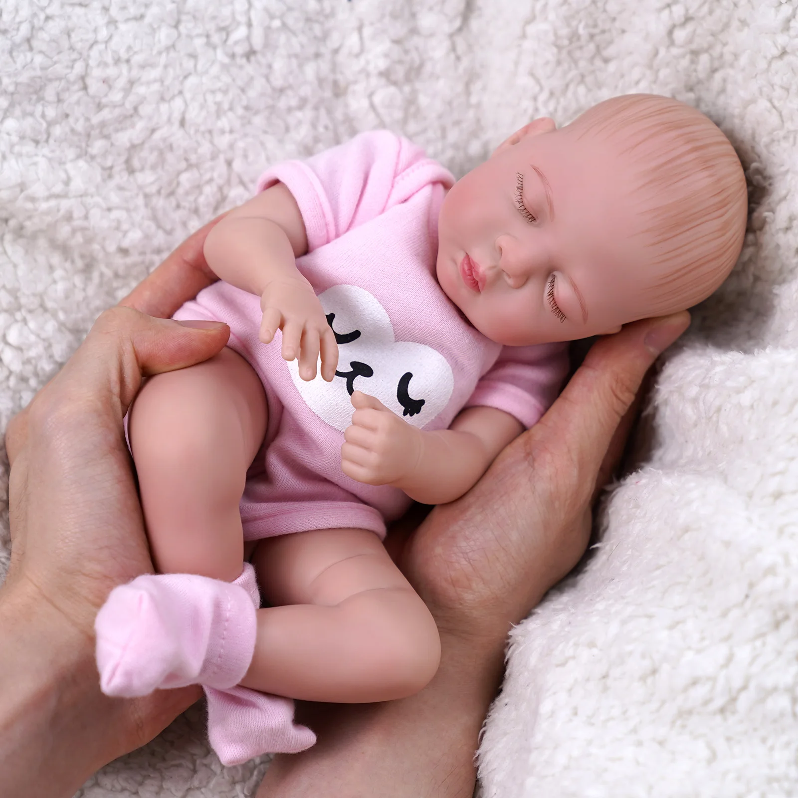 Luna Born Early Reborn Finished Doll Bebe Reborn Doll 12Inch New Face Realistic Reborn Baby Collect Newborn Dolls Real Doll Kids