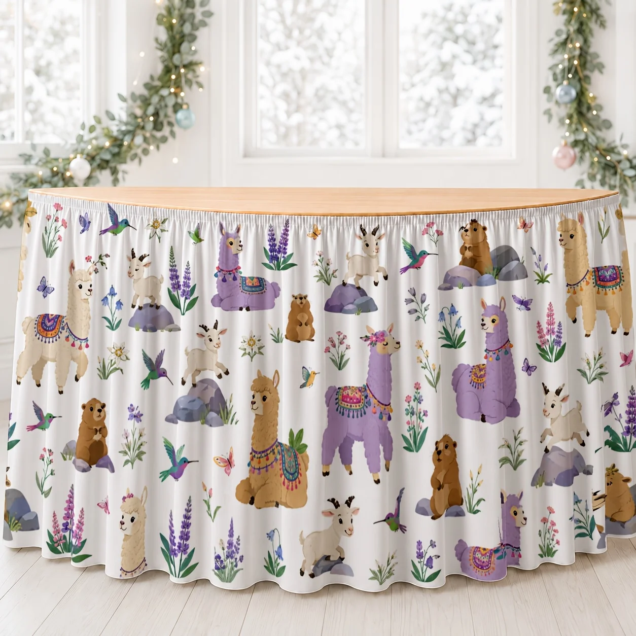 Suitable for birthday indoor and outdoor holiday party and event table decoration. Multiple sizes available. Durable.