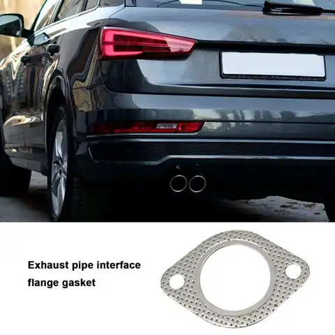 उच्च तापमान कार निकास निकला हुआ किनारा ऑटो निकास गैसकेट प्रतिस्थापन सीलिंग पैड प्रबलित कार सहायक उपकरण मफलर गैसकेट 10 best sales निकास गैसकेट - №1