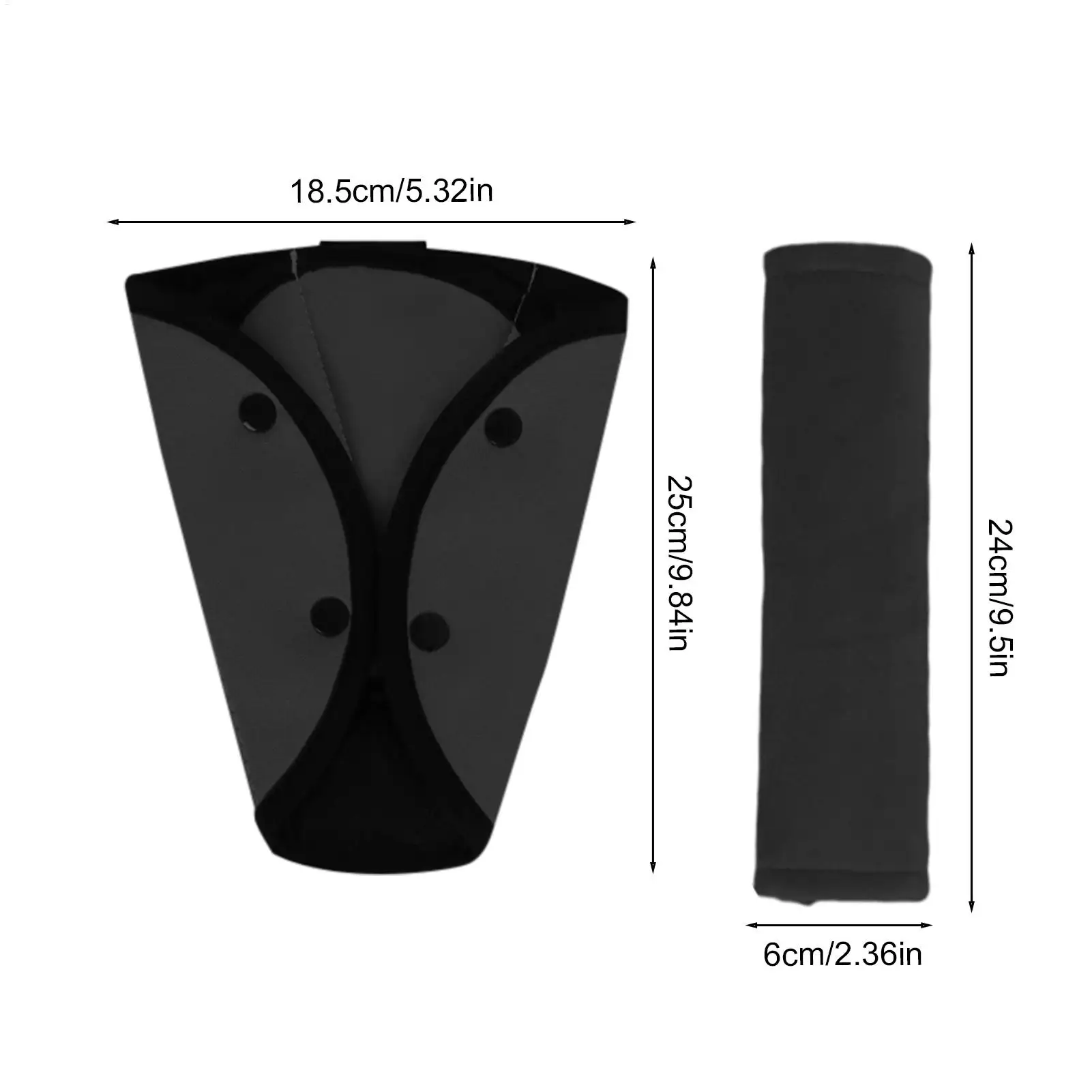 Seatbelt Shoulder Protective Padding Kids Seat Belt Cover Pad Auto Seatbelt Cushion For Boys Girls School Run Road Trip Family - view 6