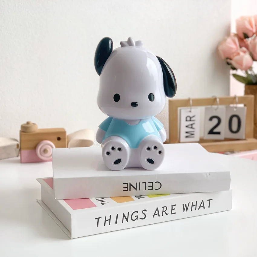 Милая копилка с мелодией, милый держатель для монет в стиле аниме для девочек и мальчиков, подарки на день рождения, украшение для дома и офиса, модная коробка для экономии