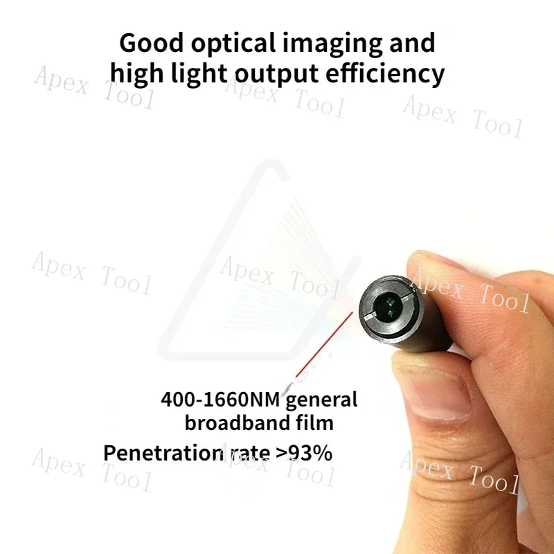 SMA905 Fiber Laser Collimator Aspheric