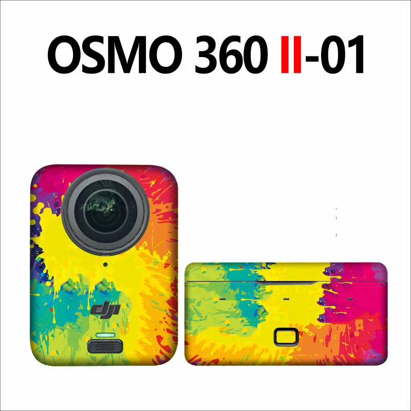 For DJI Osmo 360 II Camera Butler Stickers Anti-scratch Protective Film Decals For OSMO360II Personalized Refit Skin Accessories