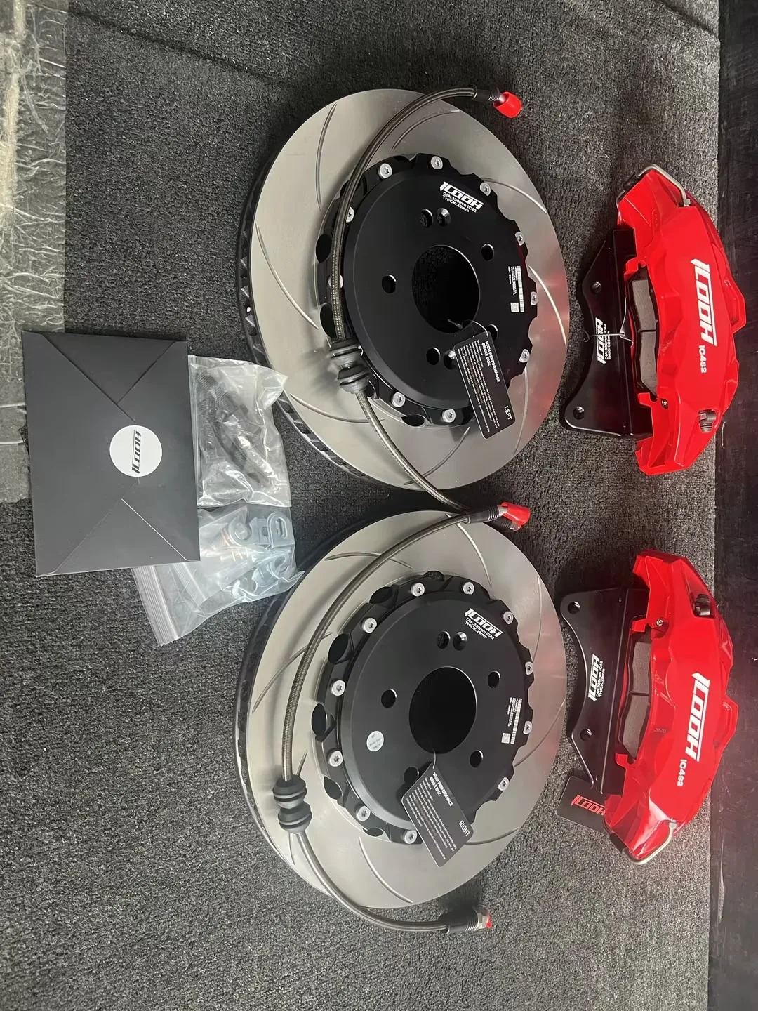 

High Quality IC4S3 Steel Disc Rear 380X28 4-piston brake caliper kit fits for BMW M4 (F82) 2013-2020
