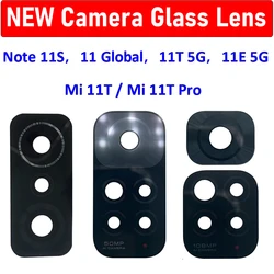 NEW Rear Back Camera Glass Lens Cover With Ahesive Sticker Replacement For Xiaomi Mi 11T Pro Redmi Note 11S 11 11T 5G