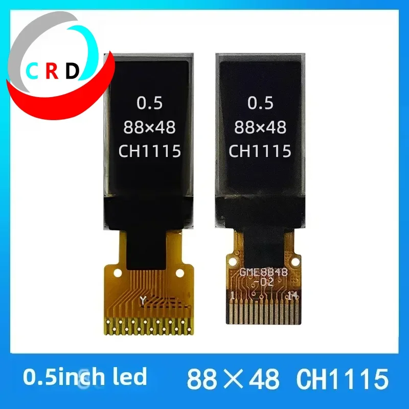 Chanruida 0.5 inch OLED LCD 88x48 small screen CH1115 compatible with SSD1306 vertical screen IIC arduino display  lcd display