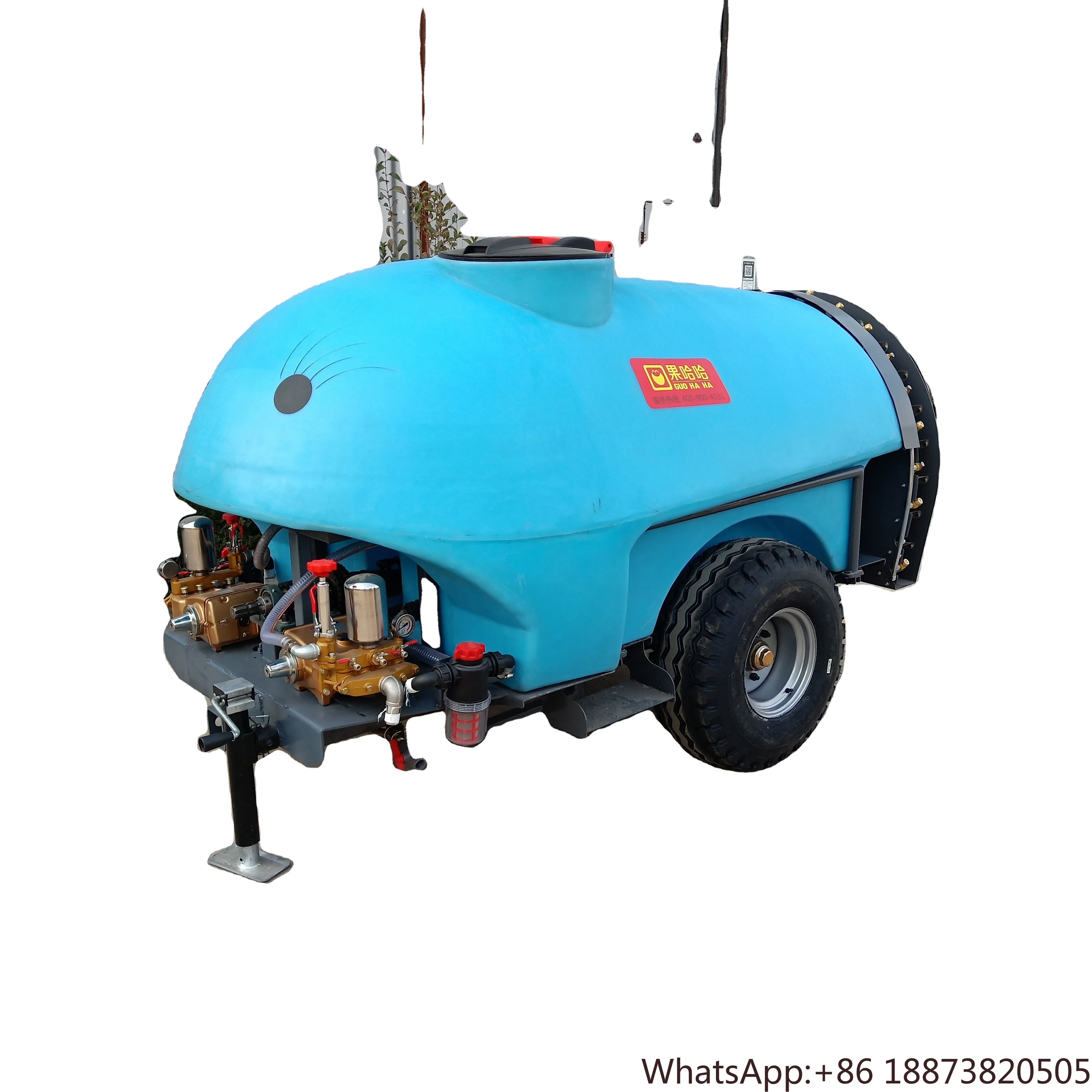 과일나무 농약 스프레이 기계, 트랙터 분무 분무기, 트랙터 트레일 화학 동력 과수원 분무기