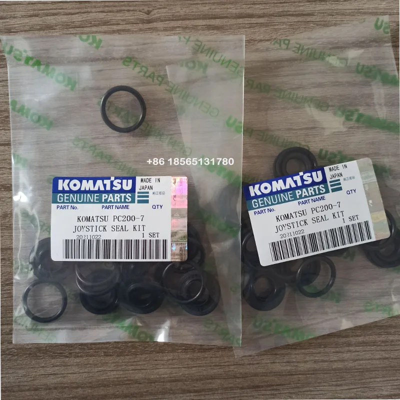 

For Kmoatsu PC200-6 Joystick Repair Kit PC200-7 PC200-8 Pilot Valve Seal Kit Joystick Seal Kit PC200-1 PC200-2 PC200-5 Excavator