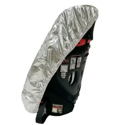 Baby Car Seat Sun Protector – Universal UV Shield with Heat Insulation for Child Safety Seats, Easy to Install