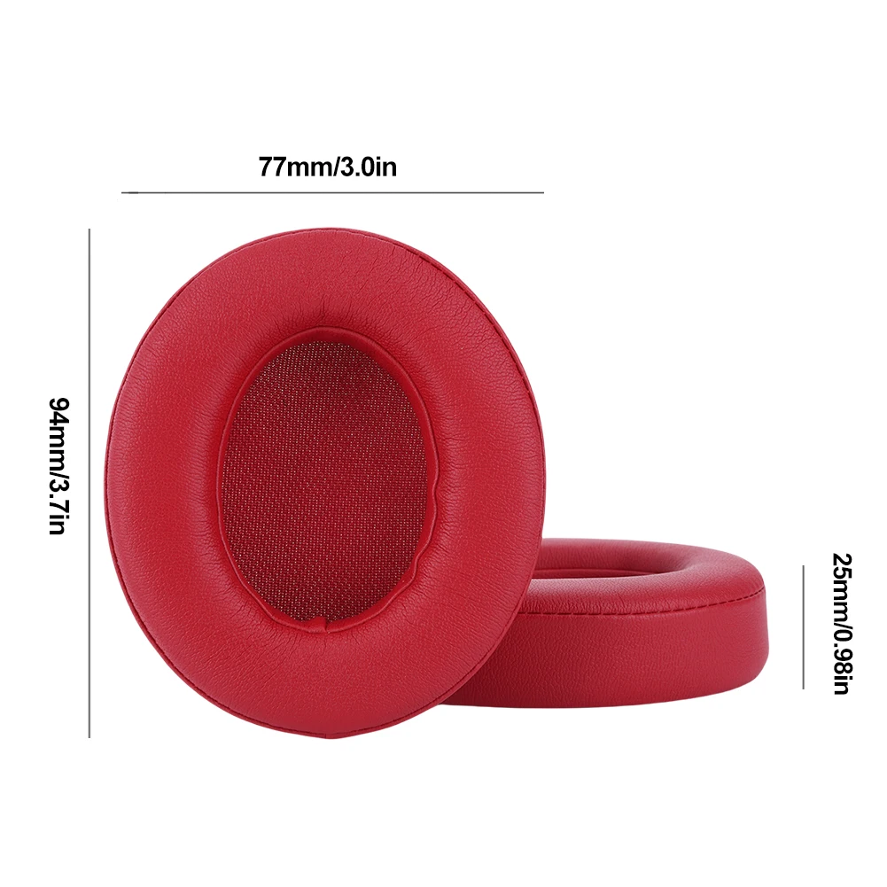 غطاء وسادات الأذن البديلة لترادق الاستوديو ، وسماعات الرأس اللاسلكية ، وسائد الأذن ، وسائد ، ورغوة الذاكرة ، وقطع غيار إصلاح سماعات الرأس