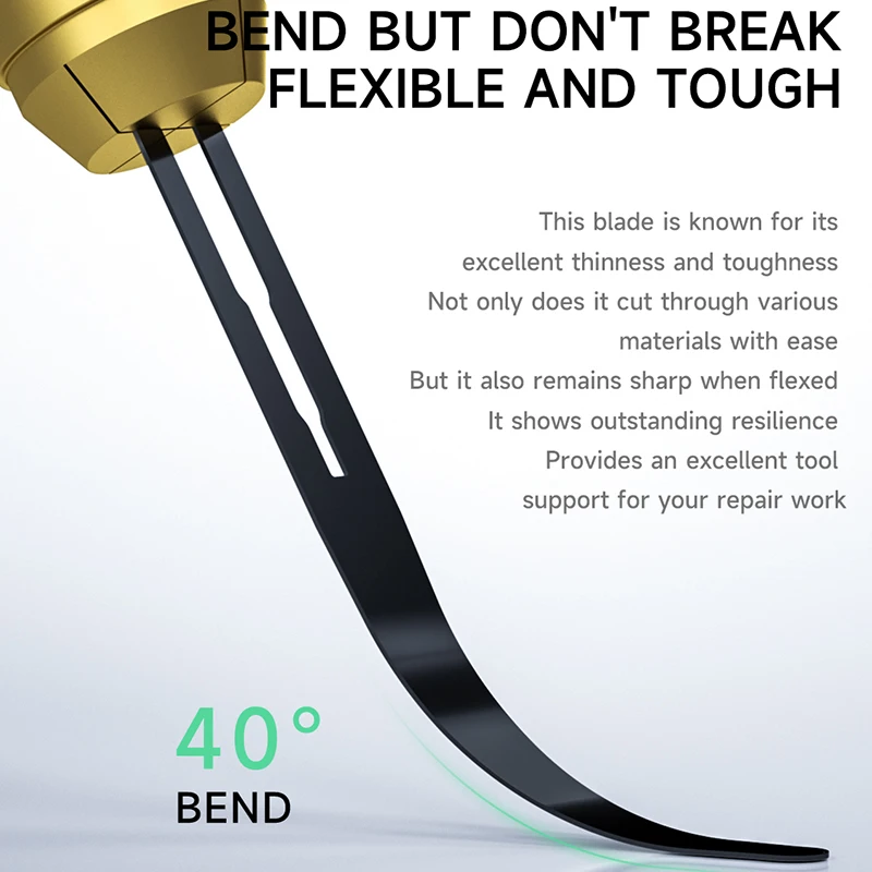 MECHANIC Assassin 5 Rework Blade Set Glue Removal Blade Chip Scraper Pry Knife Motherboard Chip Shovel Carving