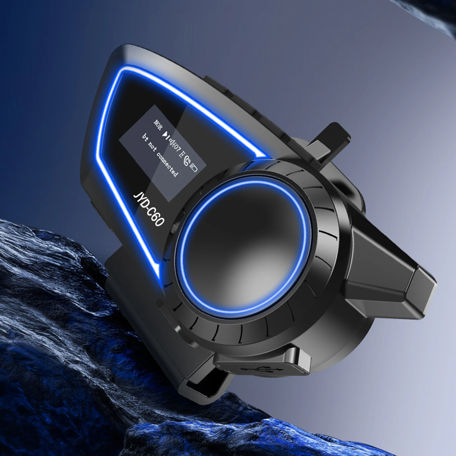 

Motorcycle Helmet BT Headset Waterproof Wireless BT Headphones Helmet Headphone Compatible with All Helmets