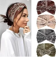 4-Pack Women's Boho Headbands Adjustable Twist Bandanas Stretchy Hair Wraps for Everyday Style (4-Pack)