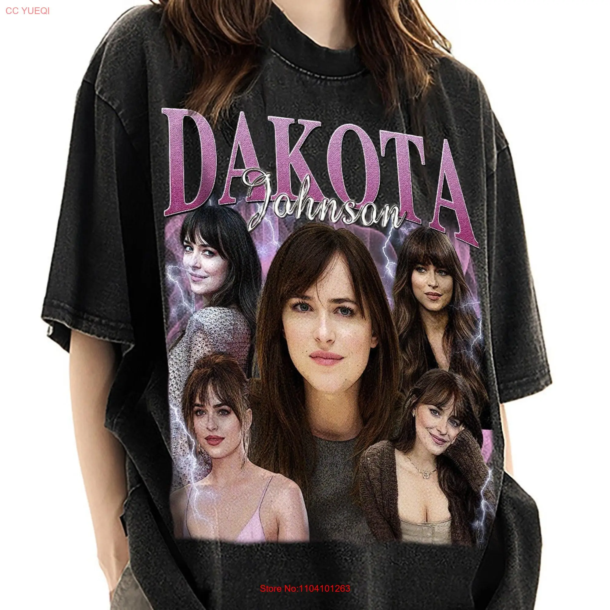 Limited Dakota Johnson Vintage T Shirt Actress Homage tee 90s retro design graphic Ideal for Him and Her