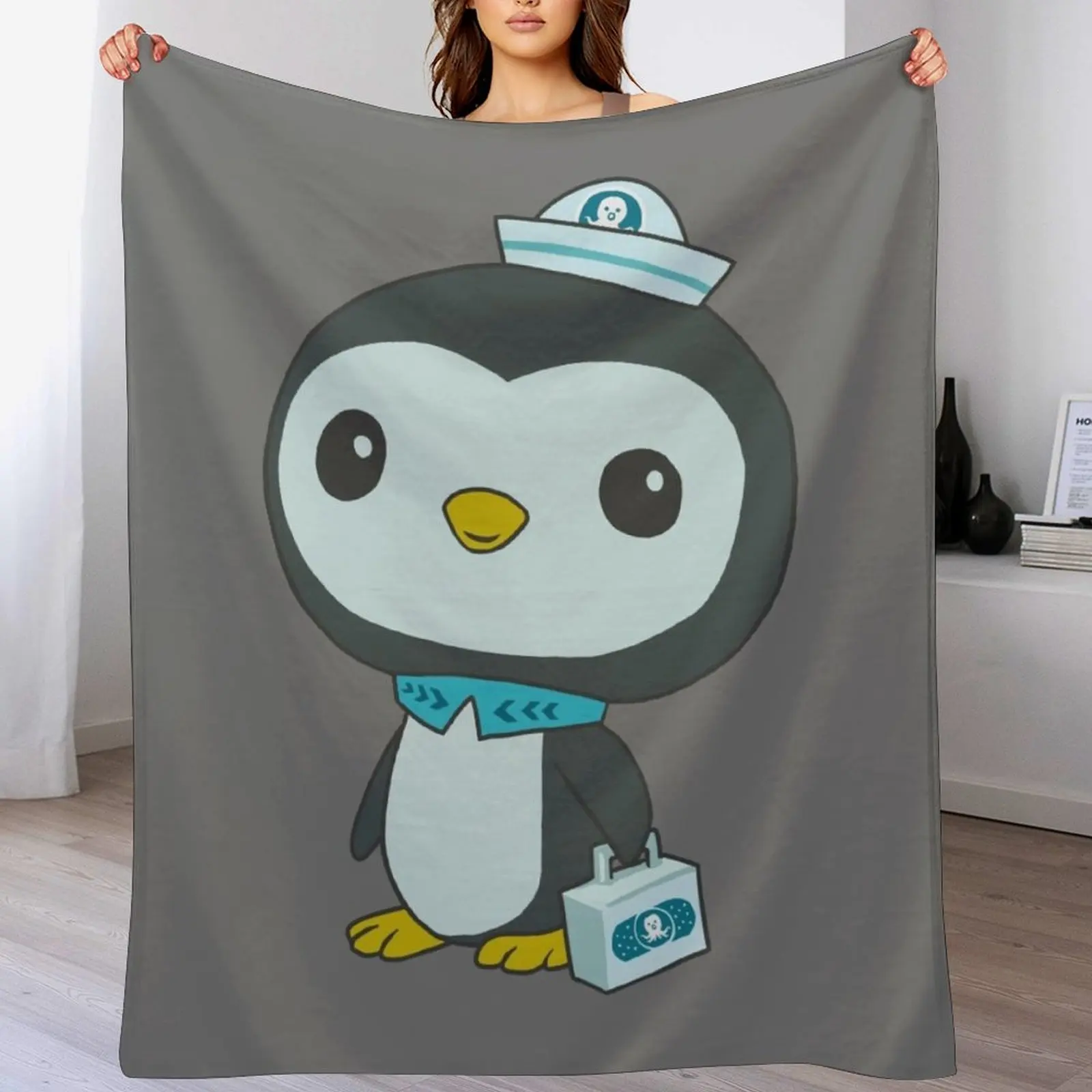 The Octonauts Peso Throw Blanket christmas decoration Single Blankets For Sofas Luxury Throw Blankets