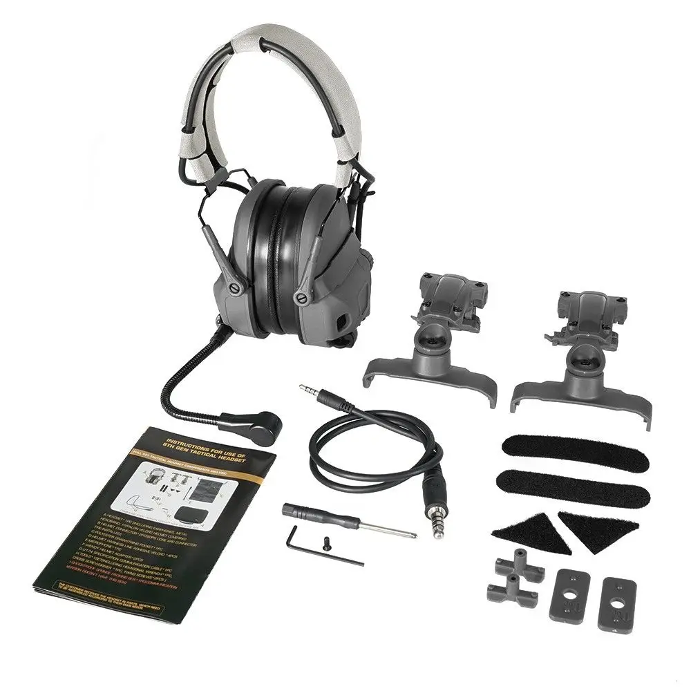 Casque tactique SPECPRECISION GEN6 Noir 5