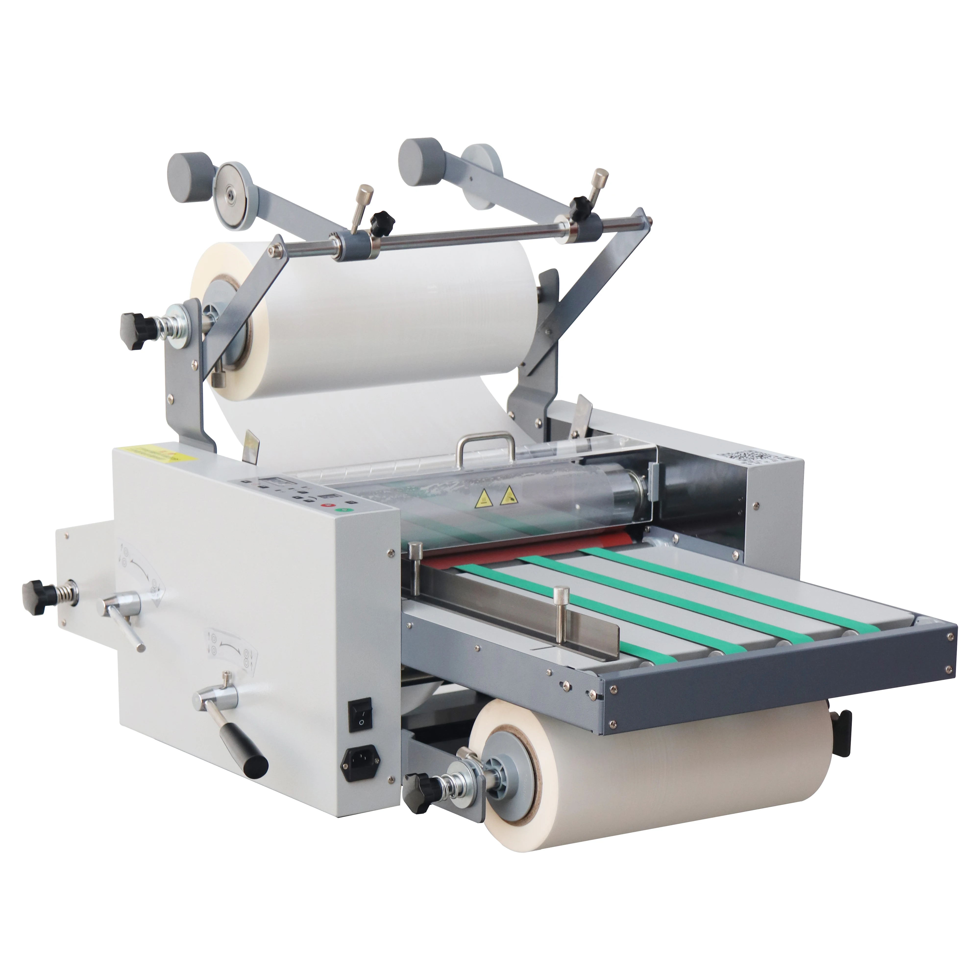 

WD-3809 Tabletop A3/A4 Semi-Auto Hot Film Lamination Hot Press Machine 375mm Wide Anti-Crimp New Cold Hot Laminating Machine