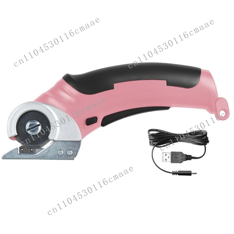 New electric scissors fabric handheld clothing leather cardboard cutting cloth scissors small carpet lithium battery scissors
