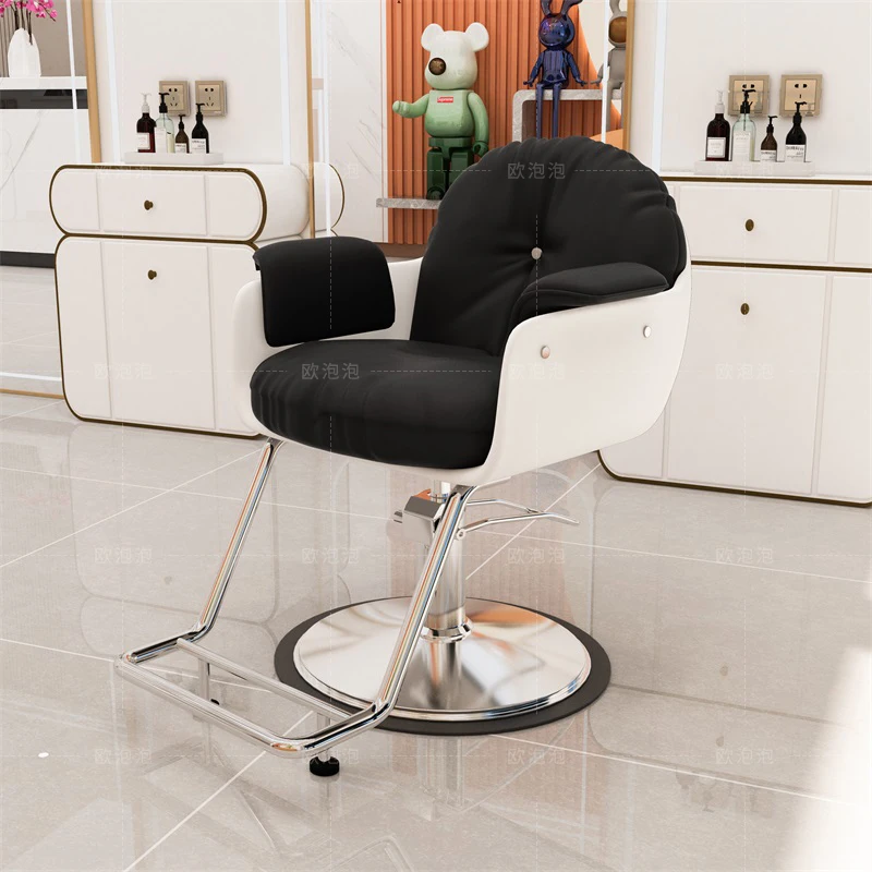 Personalized Barber Chair Luxury Hidraulic Leg Office Tattoo Chair Makeup Women Cadeira De Escritorio Commercial Furniture