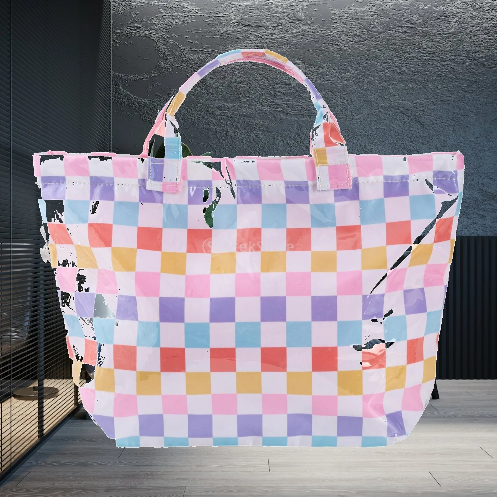 Tote Bag Beach - Lässige Wochenendtasche, Hobo-Tasche, Strandtasche für Picknick,