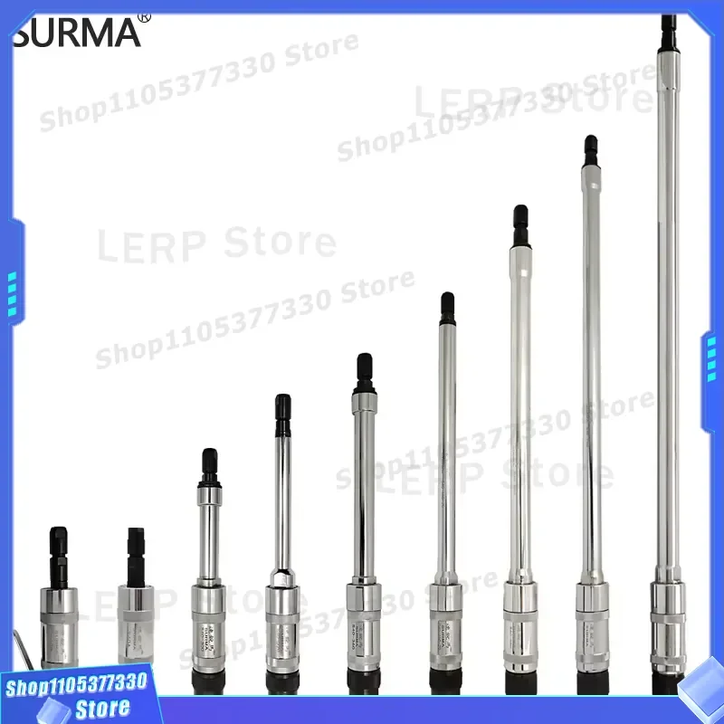 SURMA S40AB360 Pneumatic Grinder Deep Hole Internal Polisher Extended Air Tool for Precision Metal Surface Finishing Work