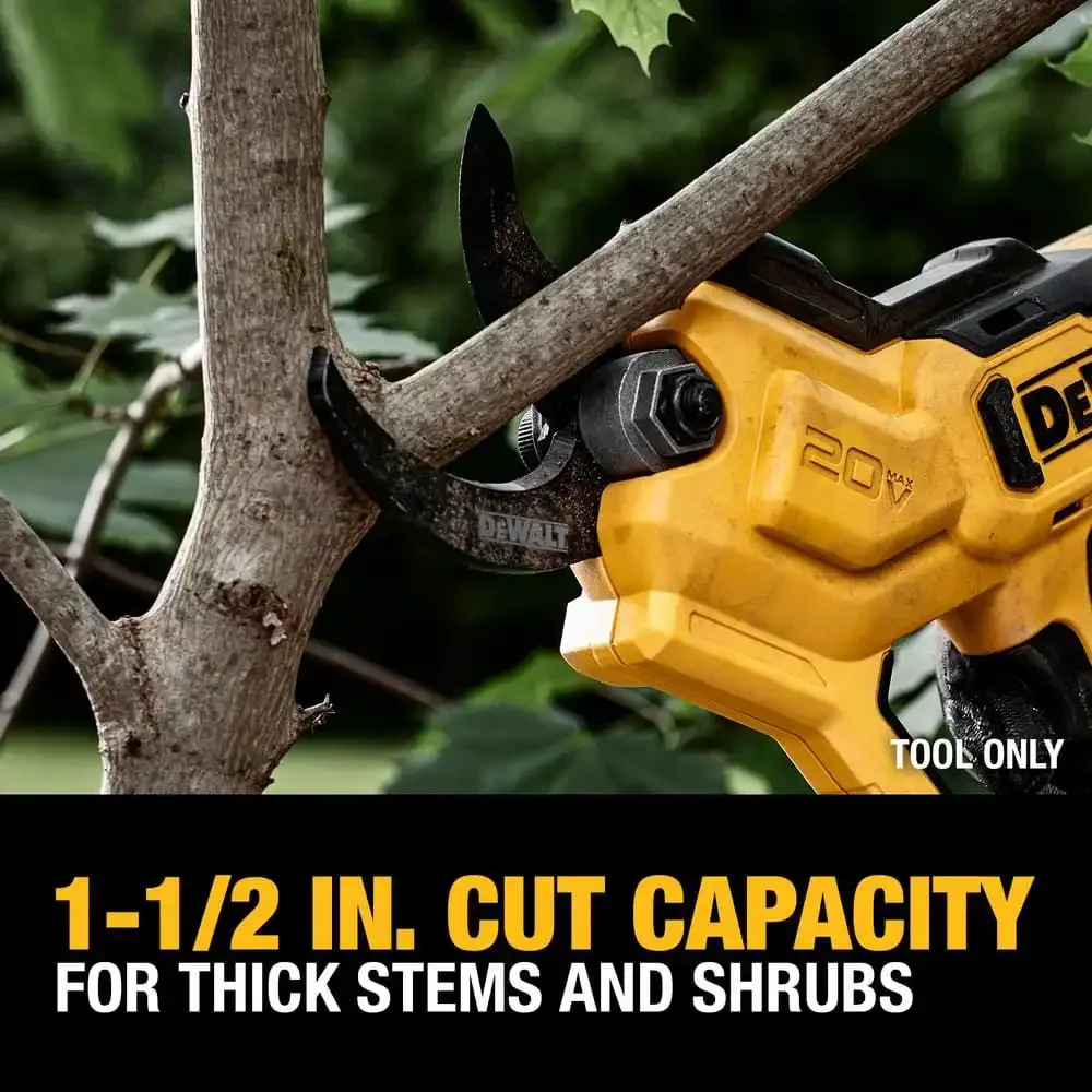 DEWALT Cordless Powered Pruner Kit DCMPP568 With 20V Lithium Battery Rechargeable Shears Pruning Branches Cutter Pruner Scissors