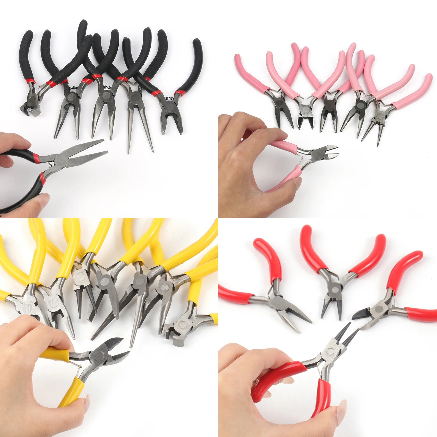 

Multifunctional Hand Tools Jewelry Pliers Equipment Round Nose End Cutting Wire Pliers For Jewelry Making Handmade Accessories