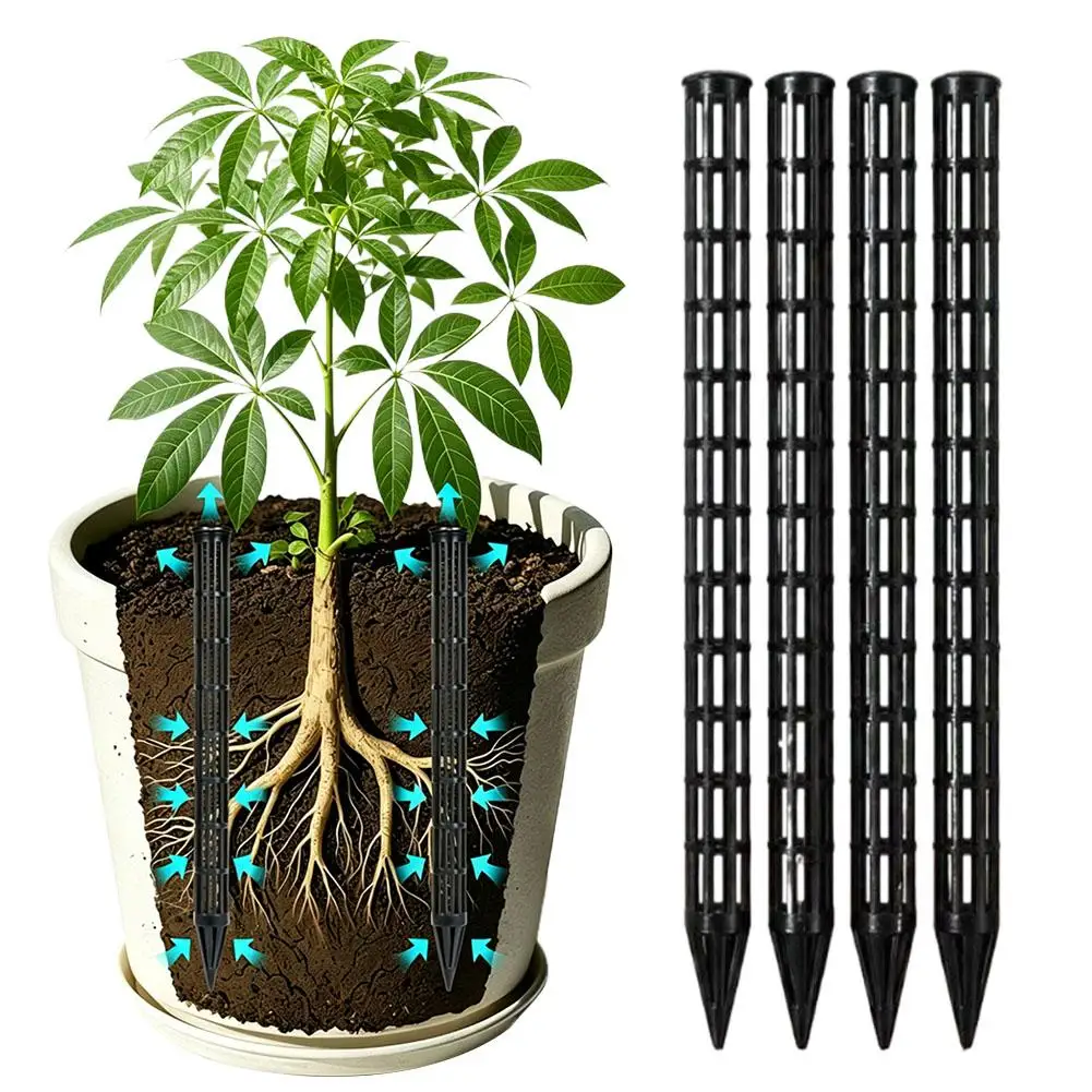 20-100Pcs Plant Pot Drainage Tubes Root Aeration Pipes Improve Root Oxygen Supply Prevent Rot Overwatering Gardening Tools