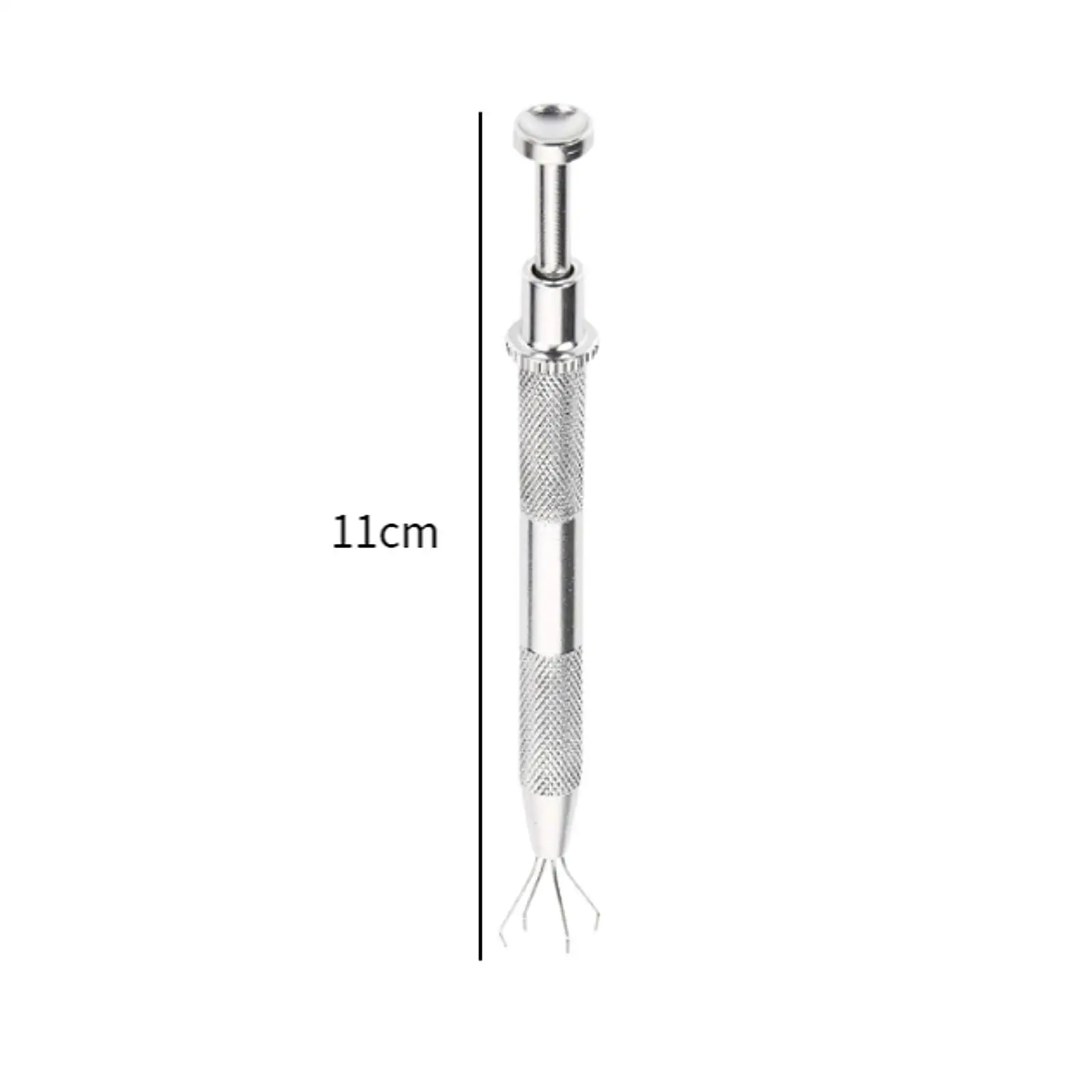 Jewelry Grabber Stainless Steel Gemstone Tweezers Jeweler Tool Kit for Gems Beads Pearls and Electronic Components Handling