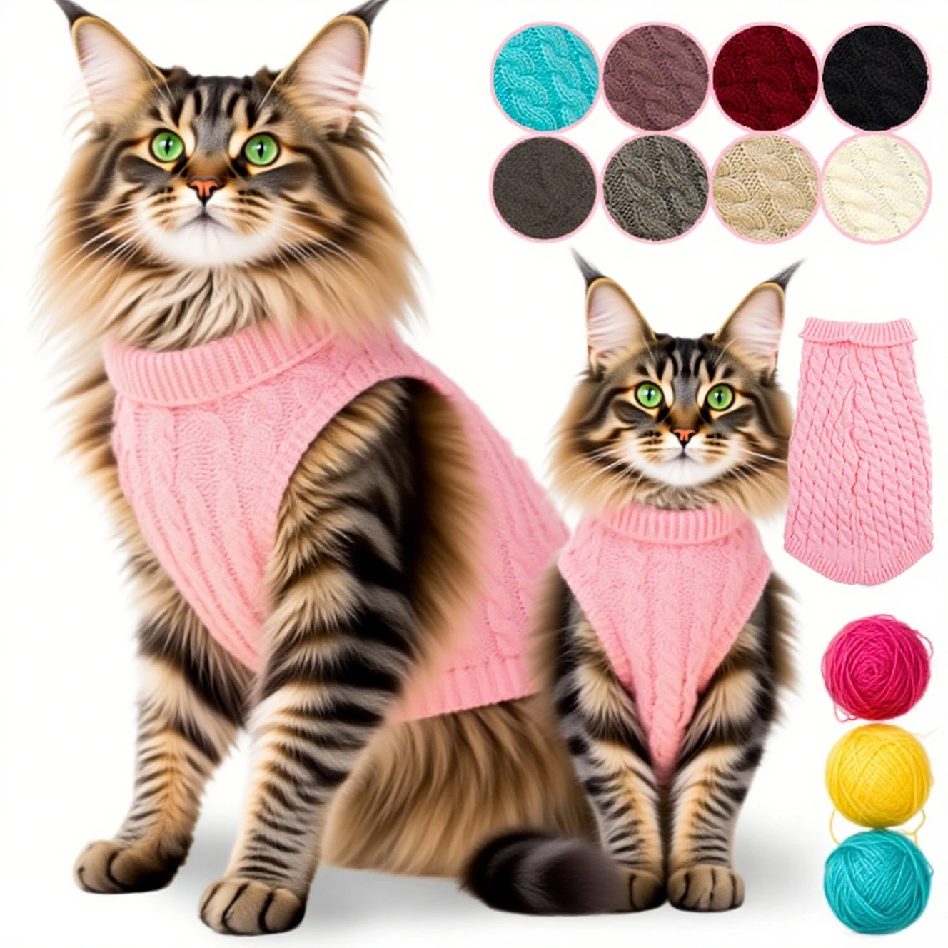 

Warm Knitted Candy Color Small Dog Sweater Solid Color Pet Jumper for Chihuahua Yorkie Puppy Cat Winter Fashion Apparel 개털옷