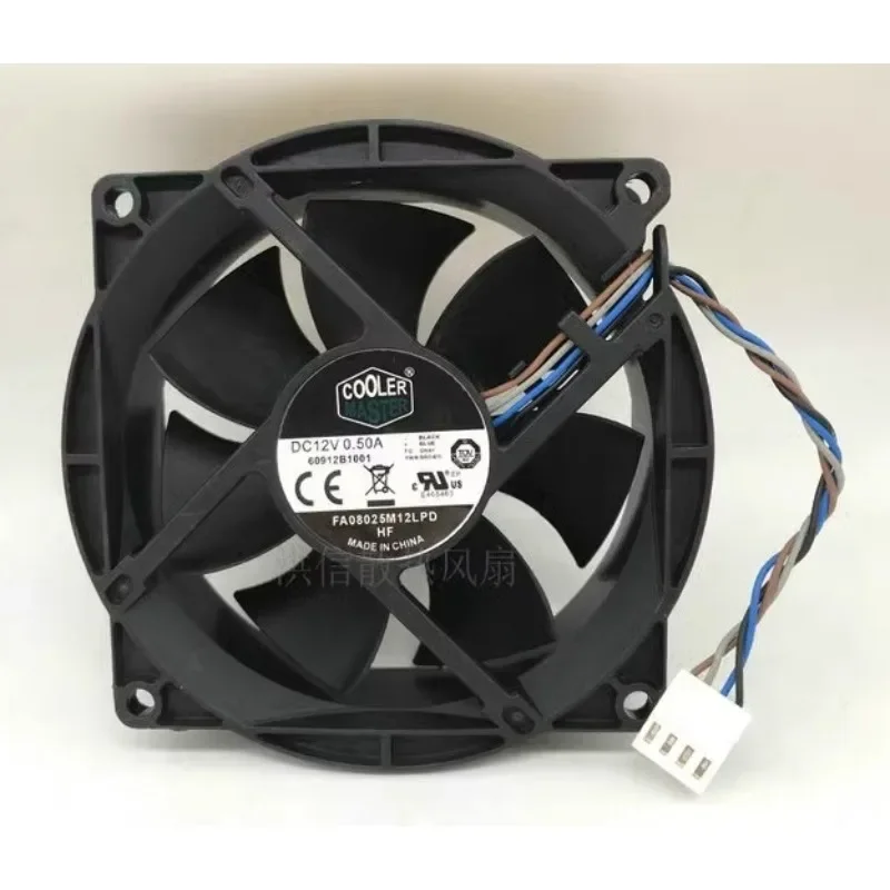 

New Fan For FA08025M12LPD DC12V 0.50A 804057-001 CPU Fan 8cm 8025 80*80*25mm