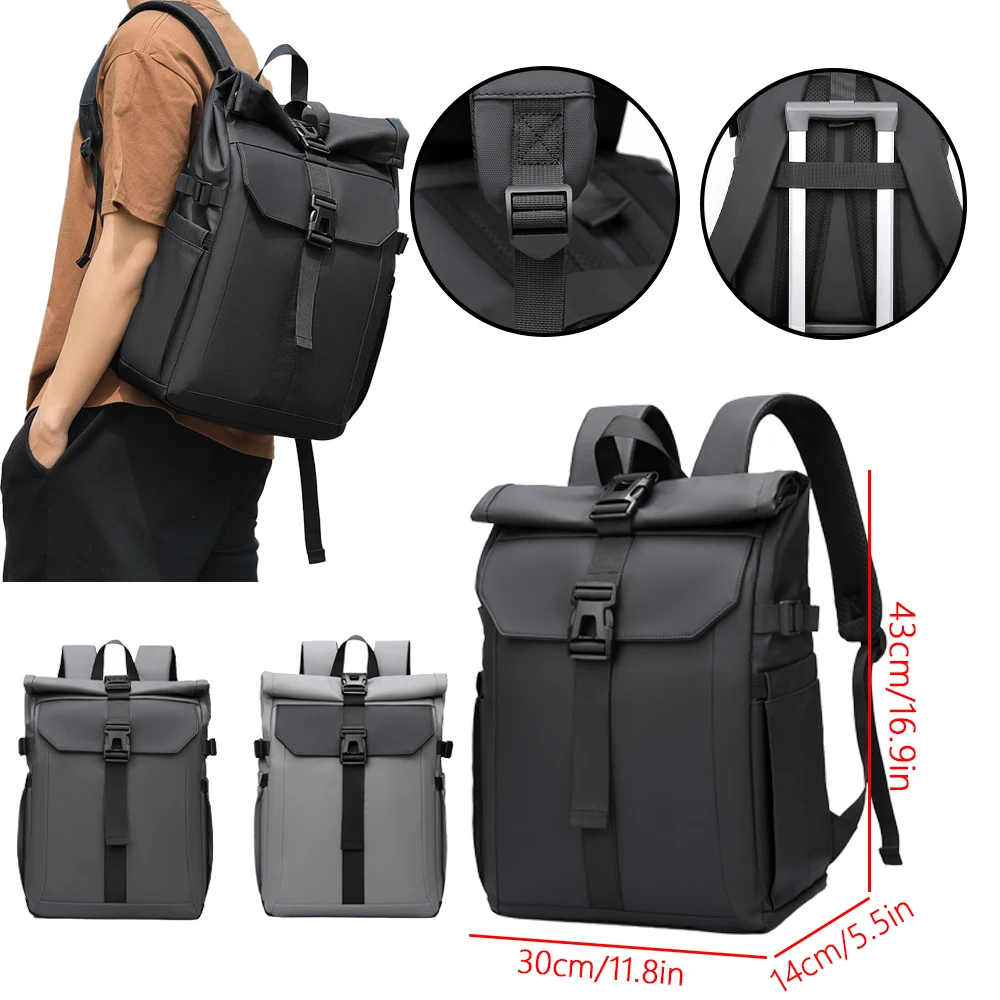 

Business Commuter Backpack Men's Large Capacity Commuter Student Backpack Outdoor Travel Bag Computer Bag