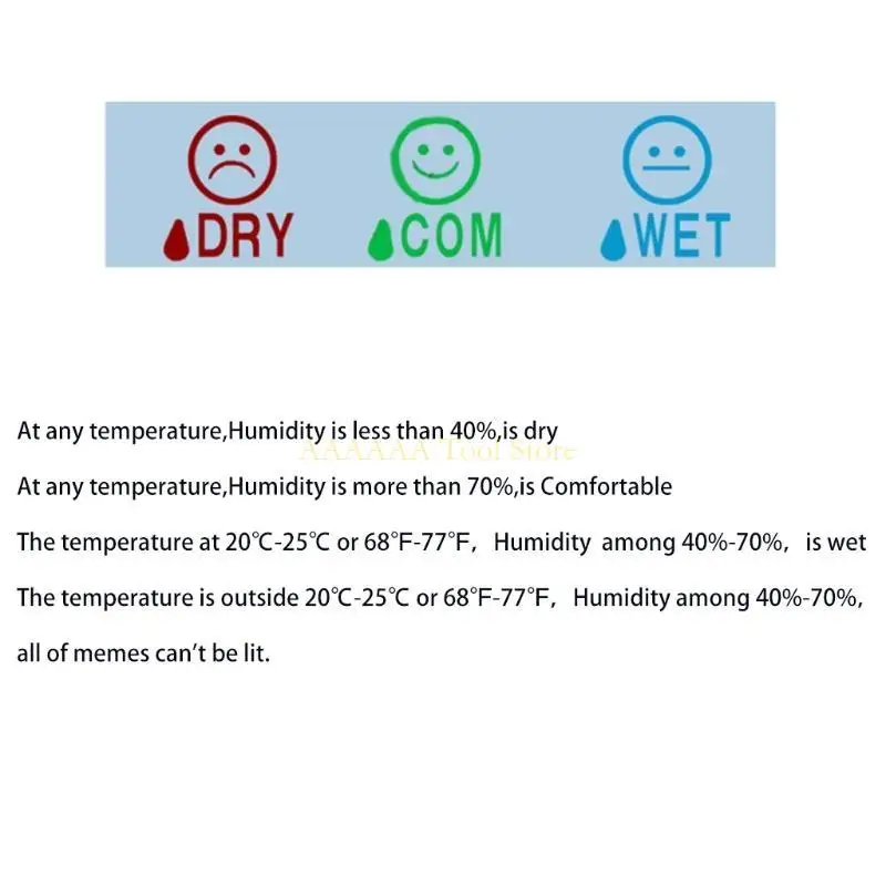 

A2BE Indoor Hygrometer Thermometer for w/ Alarm Clock Digital Temperature Humidity Meter with Large Screen Multifunctional