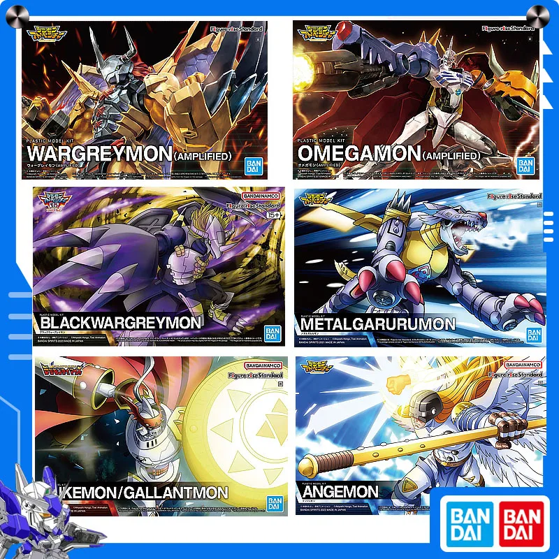 بانداي الأصلي ديجمون الشكل الارتفاع القياسية WarGreymon Angemon MetalGarurumon أنيمي عمل التجمع نموذج جمع الحلي #1