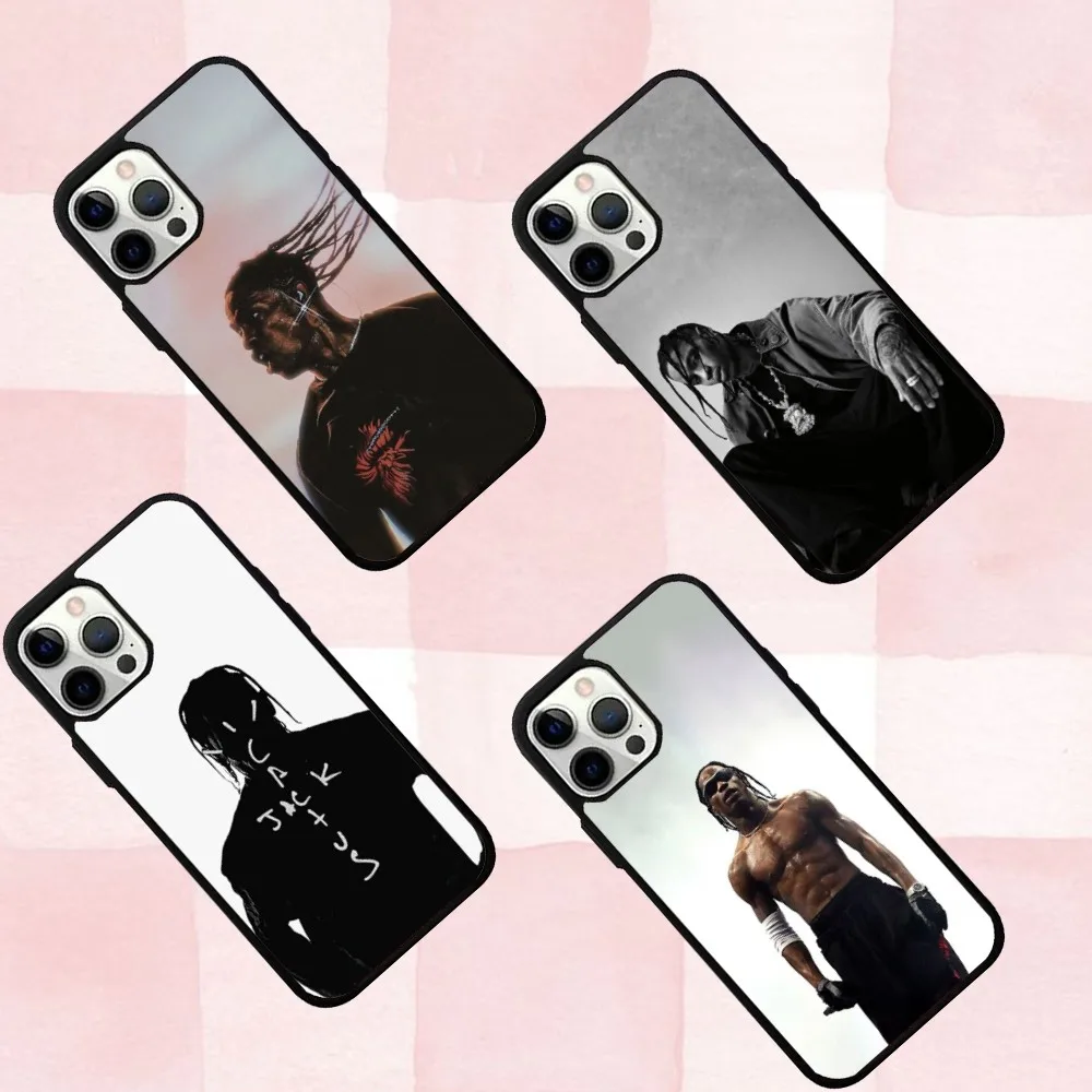 

Rapper T-Travis S-Scott Phone Case For IPhone 16,se4,15,Pro,Max,Case 14,Plus,13,12,11 Magesafe Magnetic Wireless Charge Cover