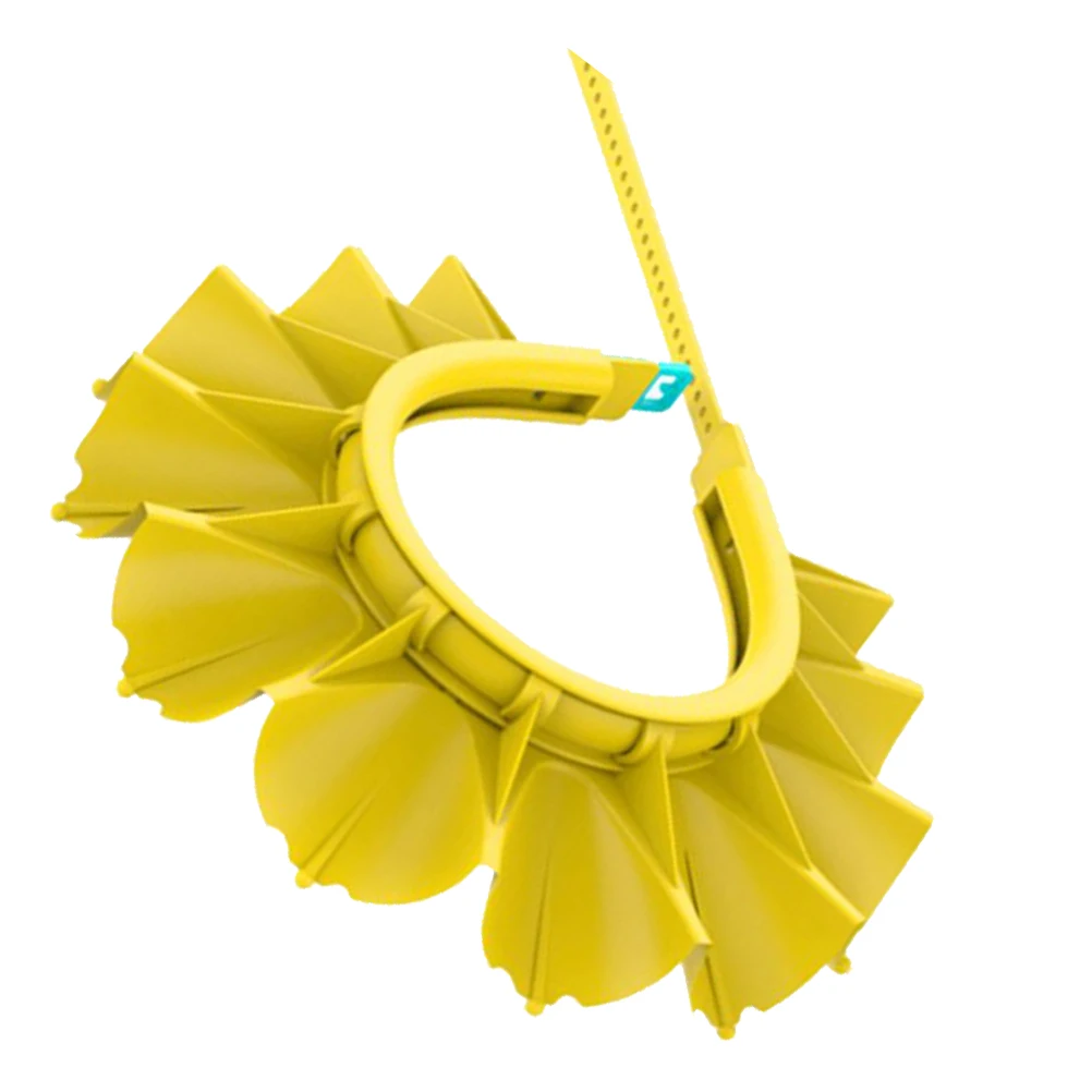Berretto di protezione per le orecchie impermeabile regolabile Cappelli per bambini per bambini Copertura per il lavaggio dei capelli per s