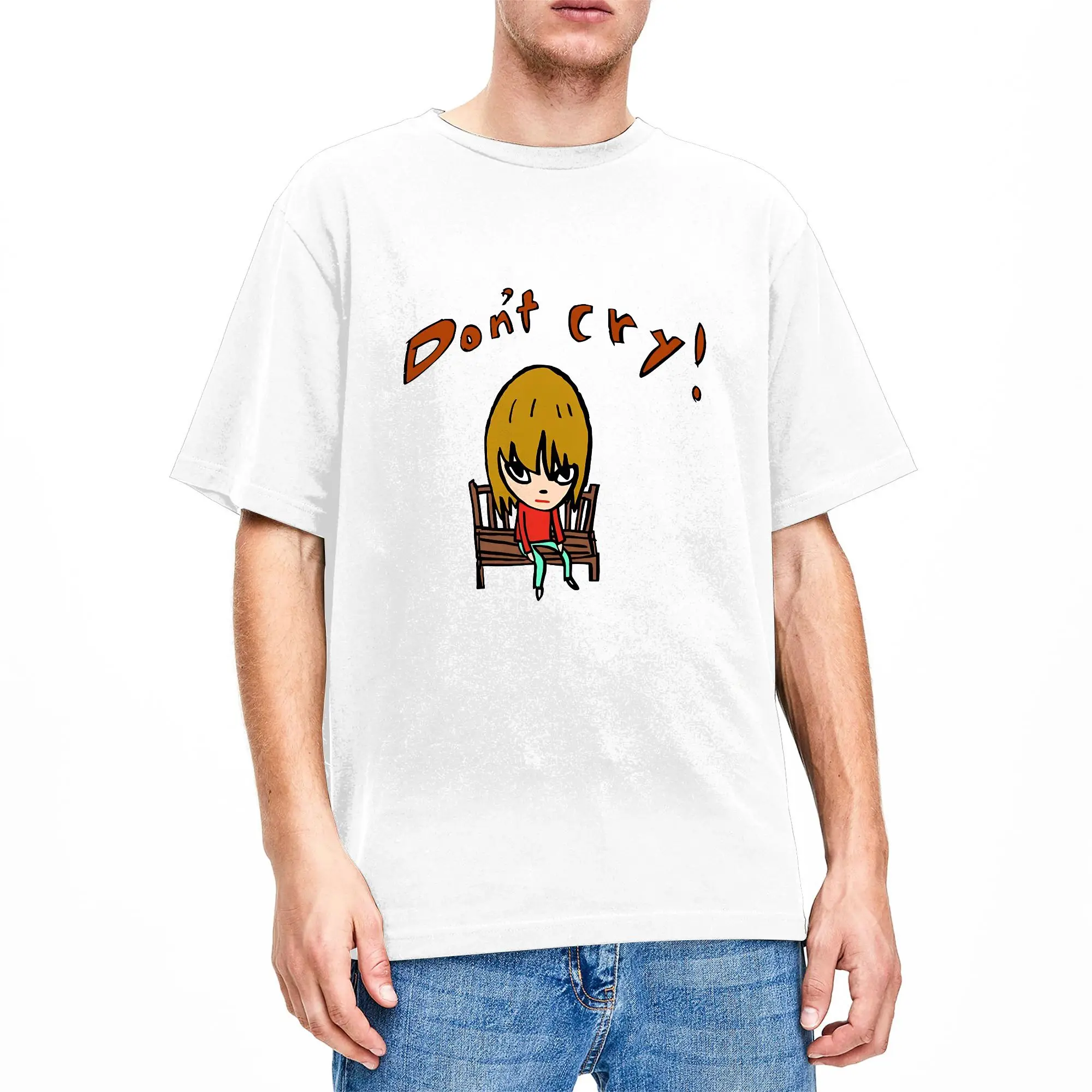 Funny Gift T Shirt Yoshitomo Nara  Leisure T Shirts Short Sleeve Streetwear Tshirt Beach Cotton 4XL 5XL 6XL Tees