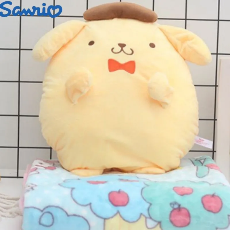 

Sanrio Pom Purin Stuffed Plush Toys Dolls Soft Cushion Pillow Kawaii Cartoon Pom Purin Plush Doll Toys Room Decoration Kids Gift