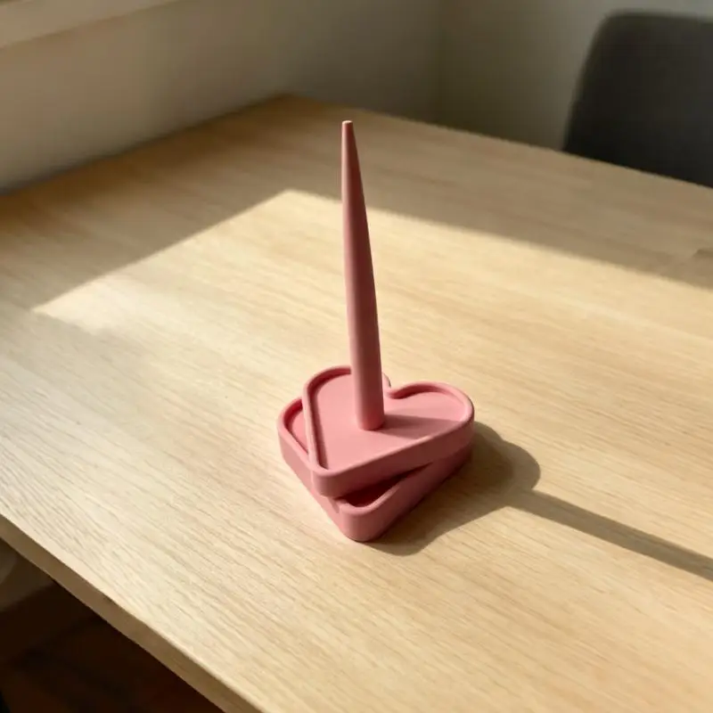 3D Printed Yarn Stand Holder Plastic Spinning Knitting Tools Beginner Crochet Stand Sewing Thread Spool Wool Ball Winder Tool